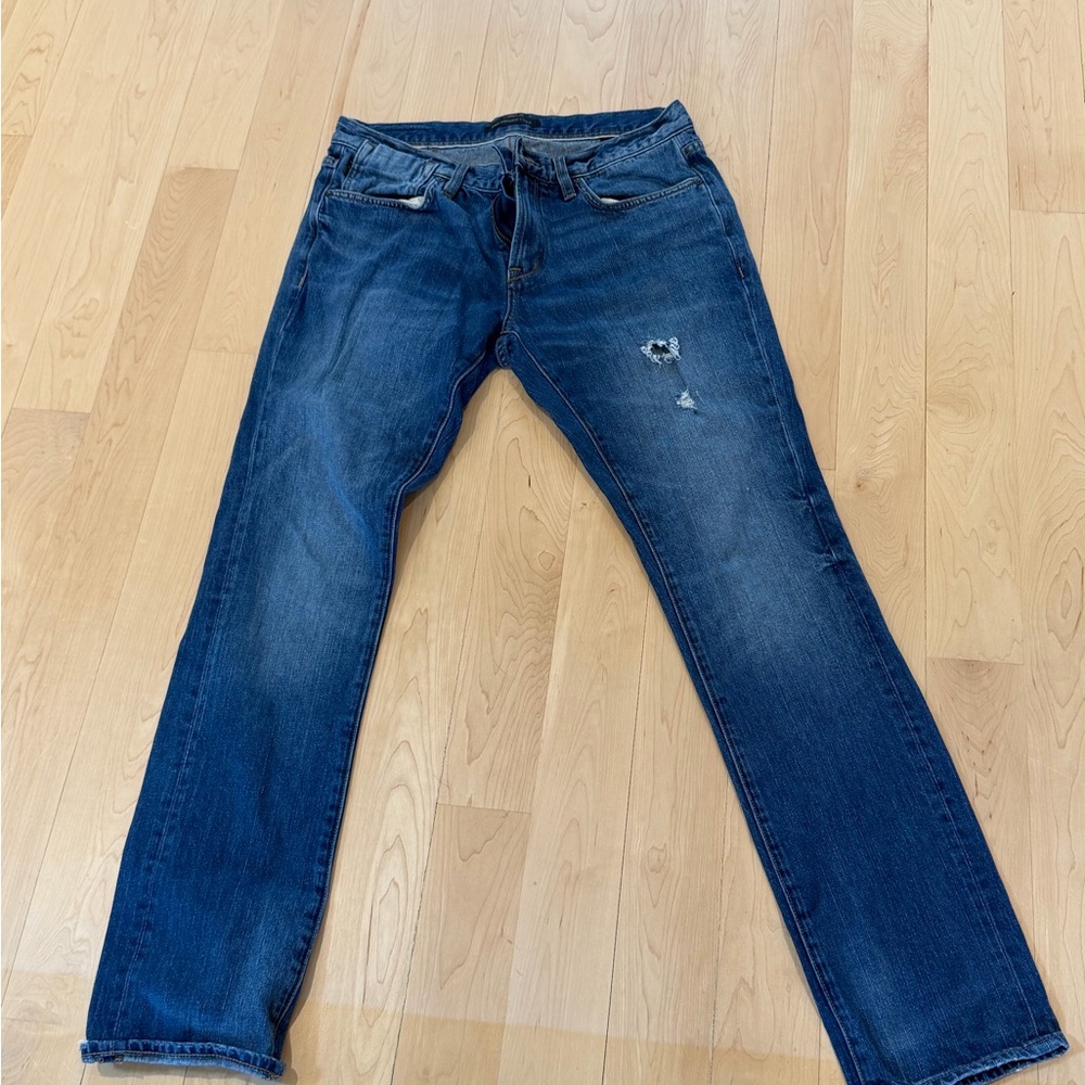 Men's Varvatos Bowery Slim Blue Jeans 31x32